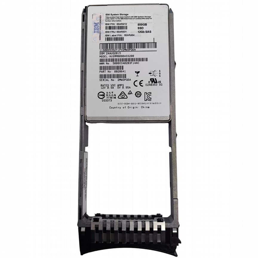 [00AR331] Жесткий Диск Ibm 800gb Sas 2,5" Ssd 00ar331