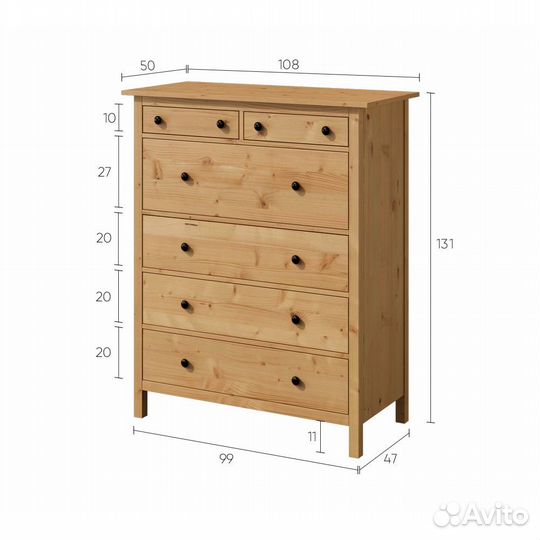 Витрина hemnes оригинал