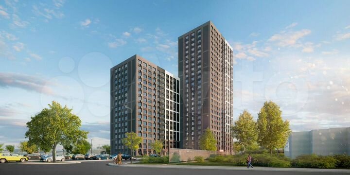 2-к. квартира, 54,3 м², 25/25 эт.