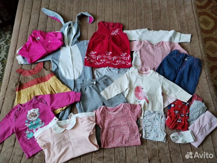 Комплект одежды для девочки 80-86