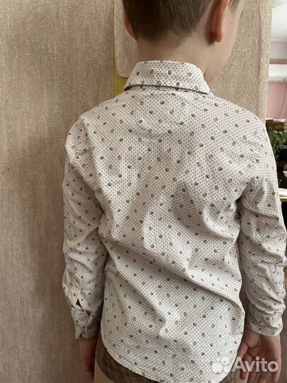 Рубашка на мальчика 116