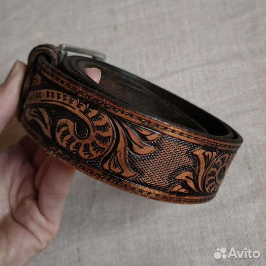 Ремень мужской натуральная кожа olio rosti