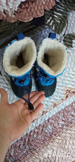 Сапоги- ботинки зимние Gusti 24/25 размер
