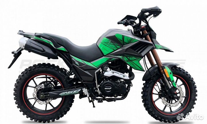 Мотоцикл rockot hound offroad 250 (зеленый)