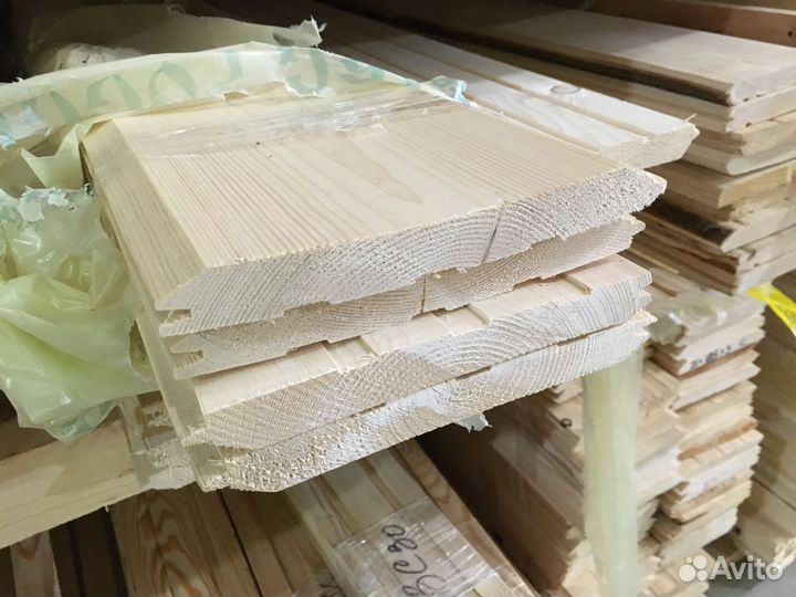 Вагонка имитация бруса хвоя