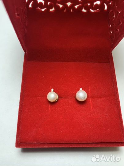 Золотые серьги