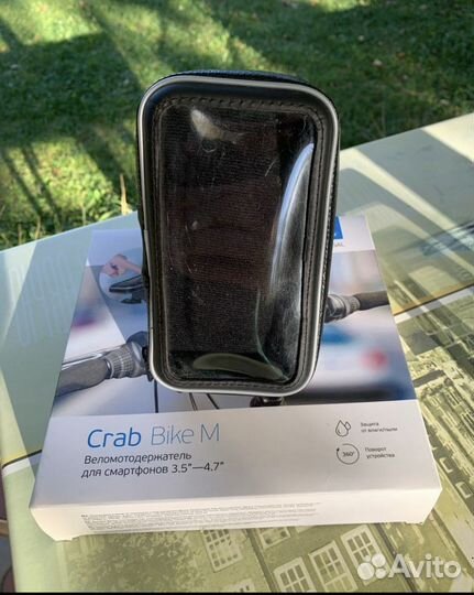 Держатель для телефона на велосиGrab Bike M deppa