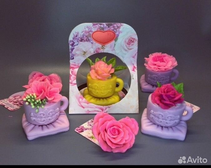 8 Марта/букет/мимоза/нарцис/роза/в чашке