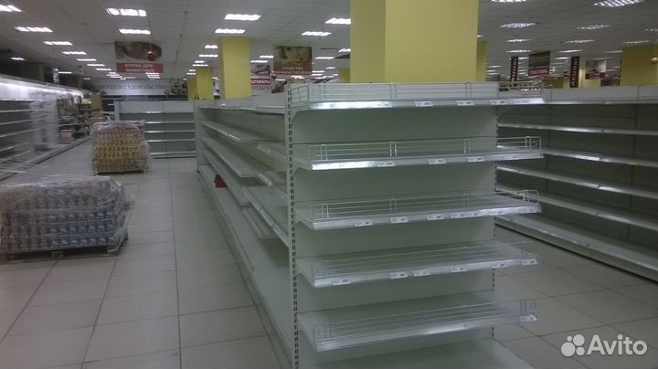 Стеллажи металлические б/у, Италия 2000 шт