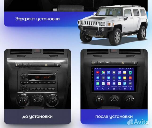 Магнитола Hummer H3 Teyes