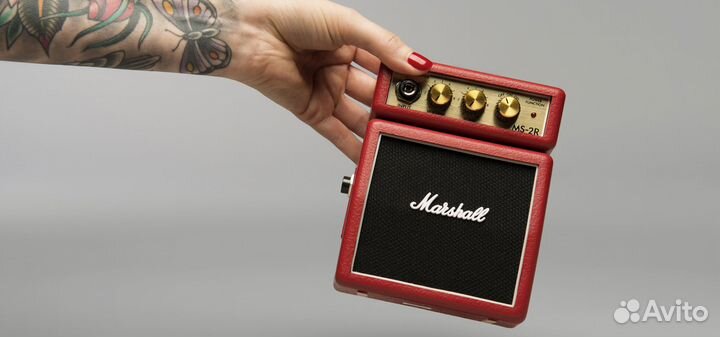 Комбо усилитель marshall MS-2R micro AMP (RED)