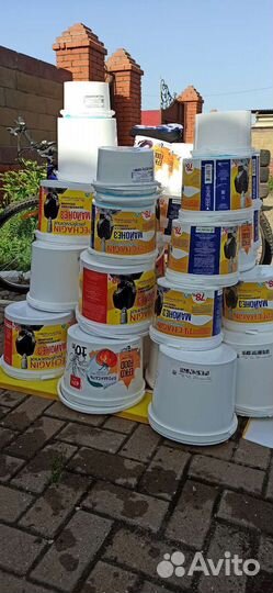 Ведра пластиковые