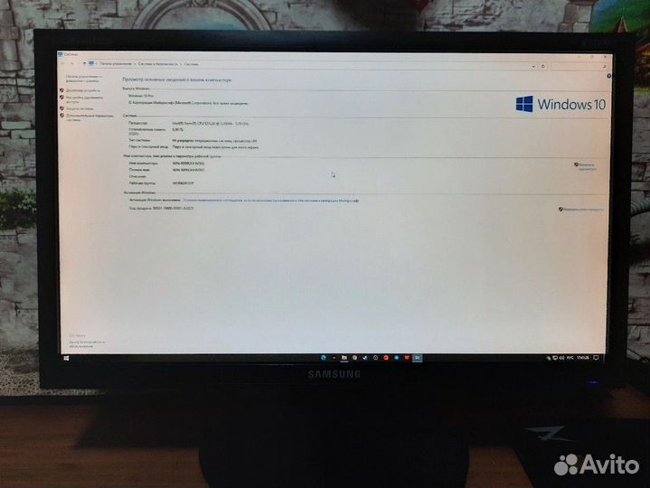 Игровой пк с монитором