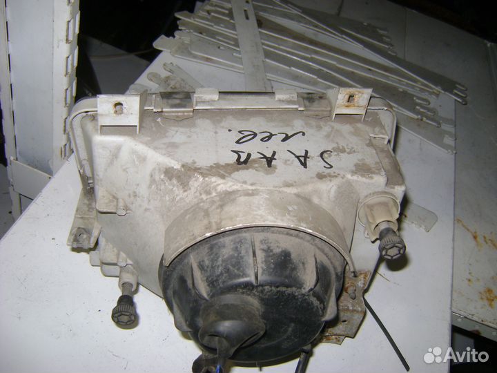 Фара передняя левая сааб 9000 saab 9000