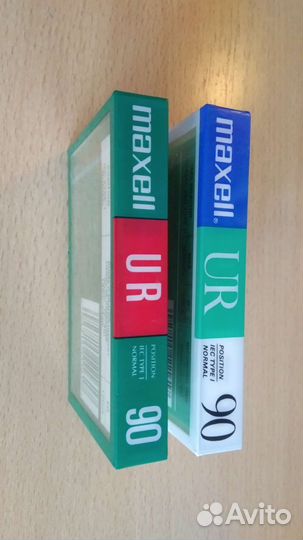 Аудиокассеты Maxell ur 90