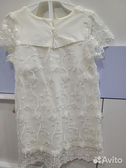 Детское нарядное платье 92