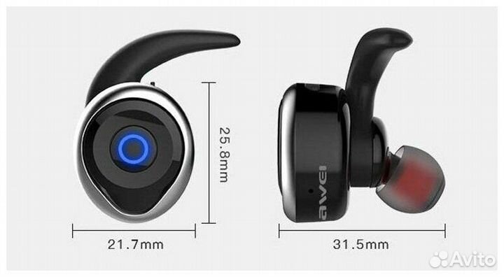 Беспроводные наушники Awei T1