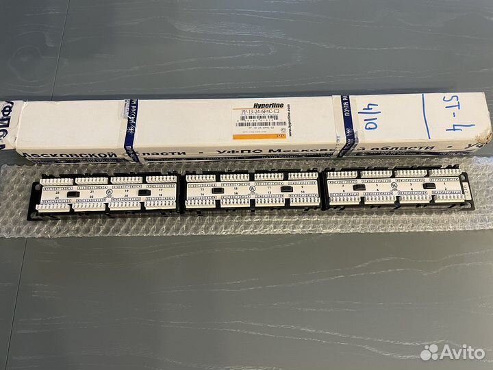Патч-панели RJ-45, полки в стойку 19