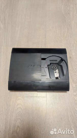 Sony ps3 super slim 500 2 геймпада 100+ игр