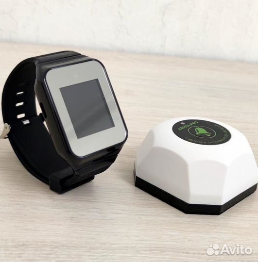 Беспроводная система/кнопка вызова официанта часы