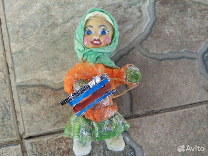 Кукла игрушка новогодняя ручная работа