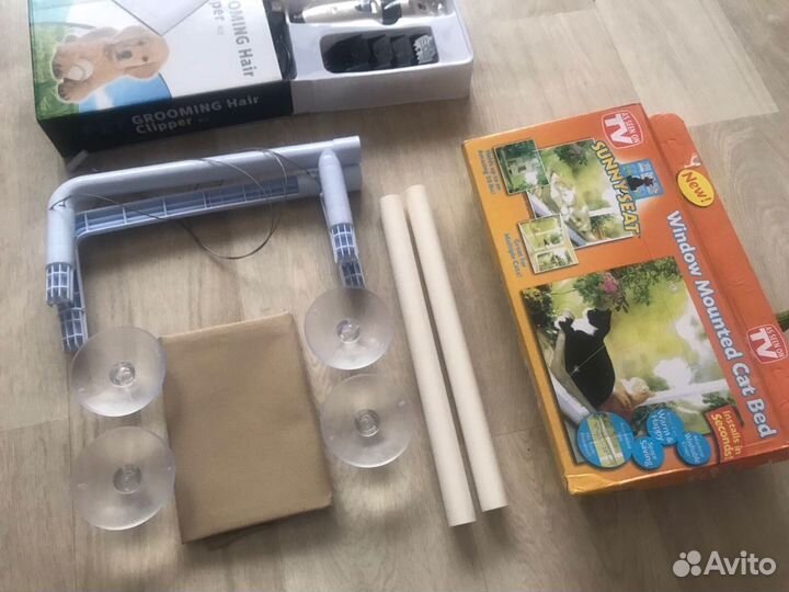 Лежанка гамак для кота на окно