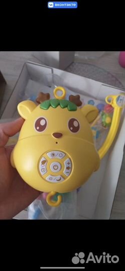 Мобиль на кроватку с проектором