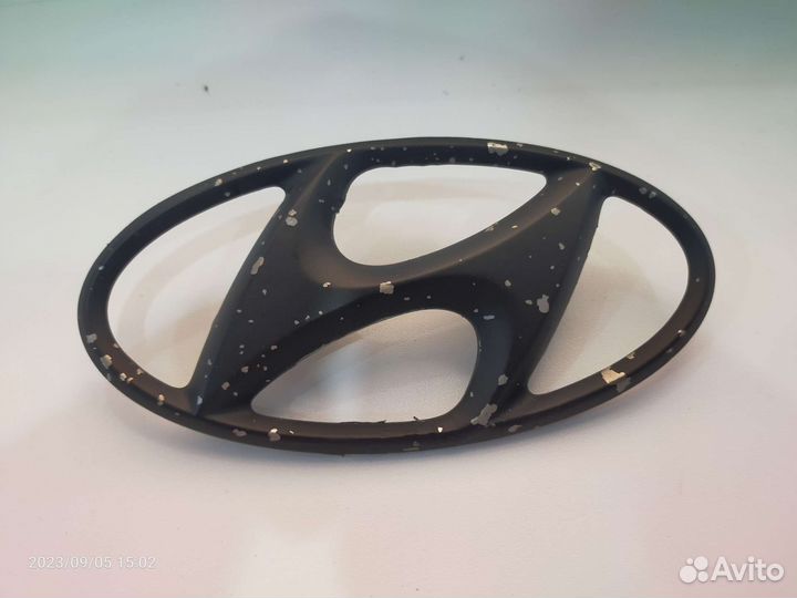 Шильдик hyundai santa fe 1