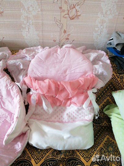 Конверт на выписку летний для девочки