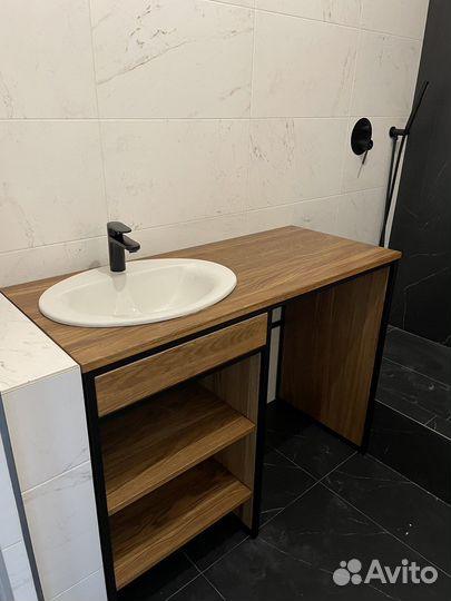 Тумба для ванной лофт