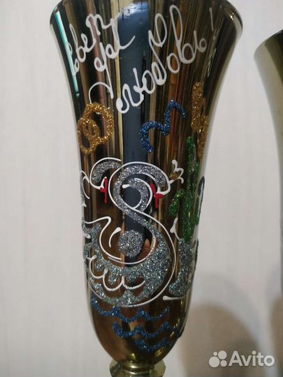 Свадебные фужеры