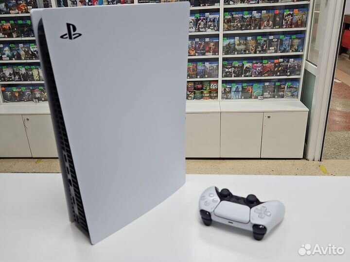 Sony PlayStation-5 (рст) с дисководом. Гарантия