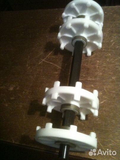 Вал ведущий в сборе оригинал на снегоход Рысь