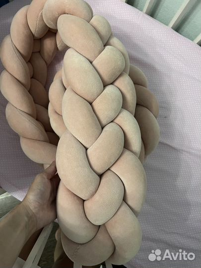 Бортик косичка