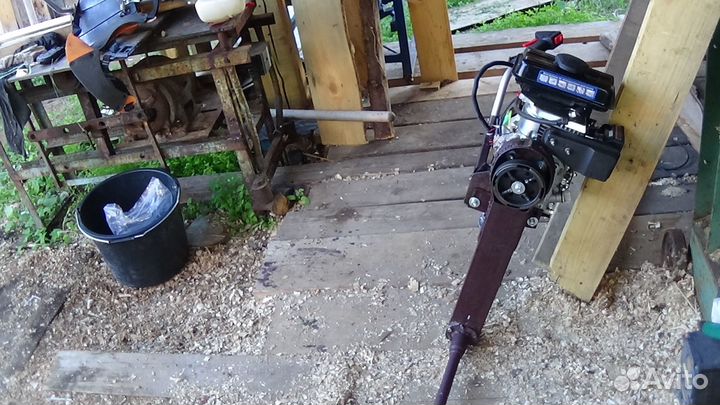 Лодочный миниболотоход