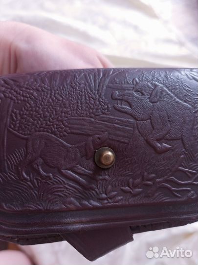 Патронташ кожа 12 калибр