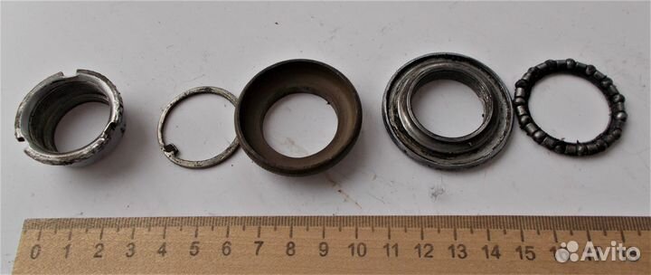 Велосипедное седло и др детали времен СССР