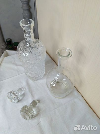 Штофы и графины СССР