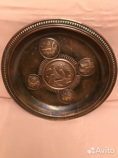 Тарелка настенная СССР