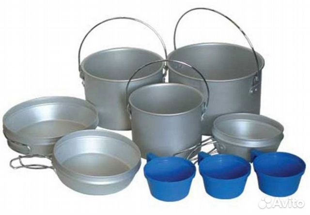 Набор посуды Tramp TRC-002 (алюминий)