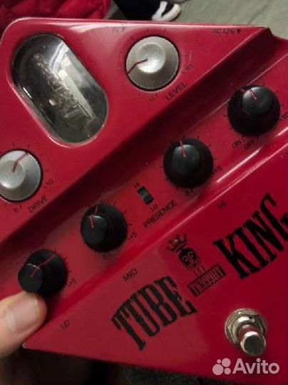 Гитарная педаль перегруза ibanez Tube King