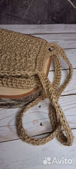 Джутовая мочалка