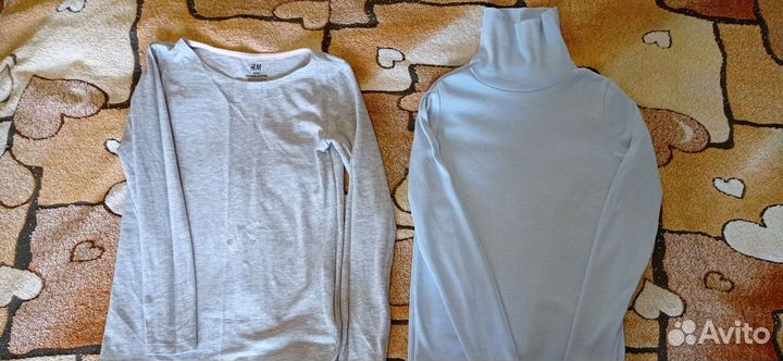 Вещи на девочку 128-140,школьные блузки