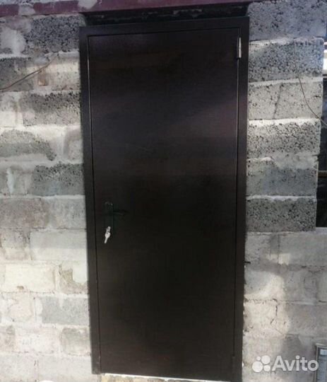 Дверь входная металлическая для дачи мет/мет