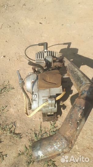 Двигатель на мопед карпаты v50