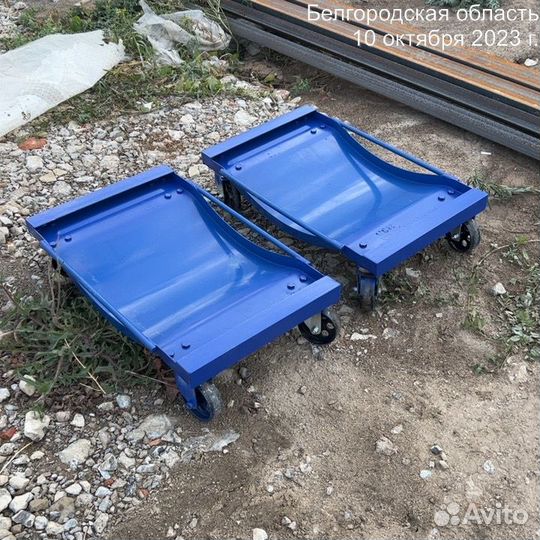 Тележка под колесо для перемещения авто nordberg