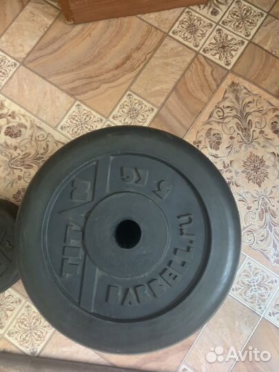 Штанга гриф блины бу