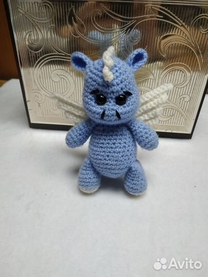 Дракон вязанный