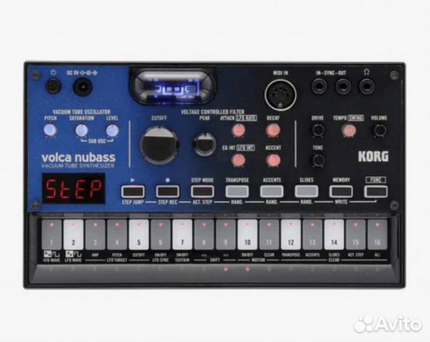 Korg Volca Nubass Аналоговый Синтезатор в Наличии