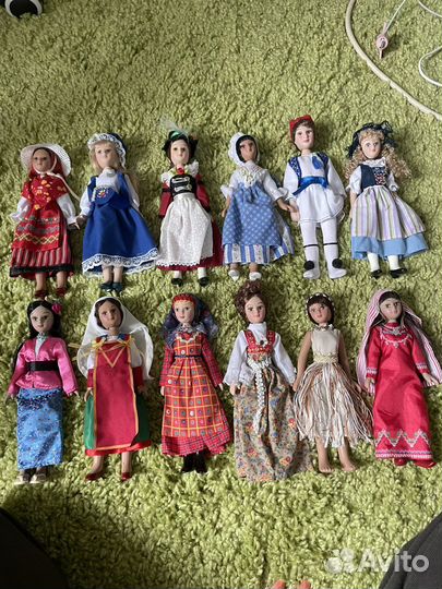 Куклы фарфоровые коллекционные. Куклы 32 шт